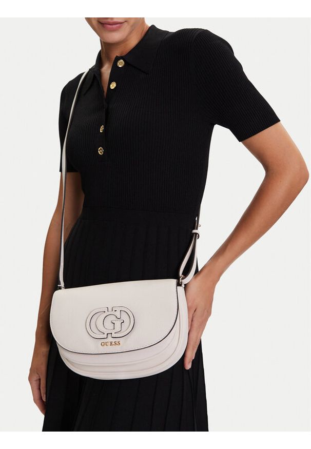 Guess Torebka Calebra HWBG95 36210 Biały. Kolor: biały. Materiał: skórzane