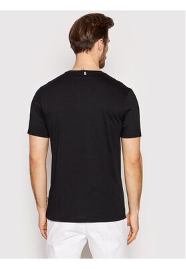 BOSS - Boss T-Shirt Tessler 150 50468395 Czarny Slim Fit. Kolor: czarny. Materiał: bawełna