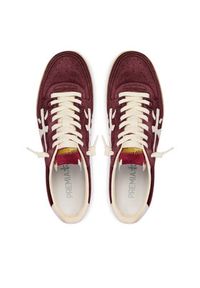 Premiata Sneakersy BSKT CLAY VAR 7707 Bordowy. Kolor: czerwony. Materiał: skóra #5