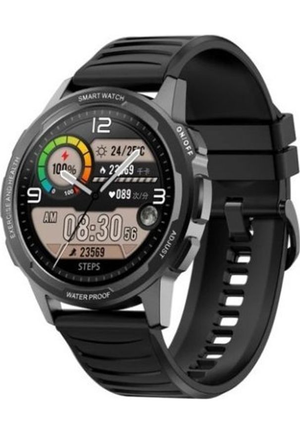 Smartwatch Senbono X28 Czarny (30614). Rodzaj zegarka: smartwatch. Kolor: czarny