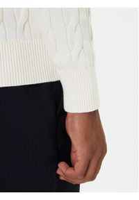TOMMY HILFIGER - Tommy Hilfiger Sweter MW0MW33132 Écru Regular Fit. Materiał: bawełna #3