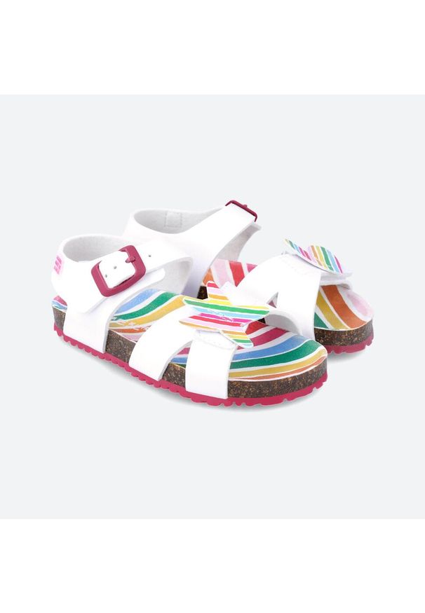 Agatha Ruiz de la Prada - Sandały AGATHA RUIZ DE LA PRADA 242938A Biały. Kolor: biały. Materiał: syntetyk, tkanina. Sezon: lato