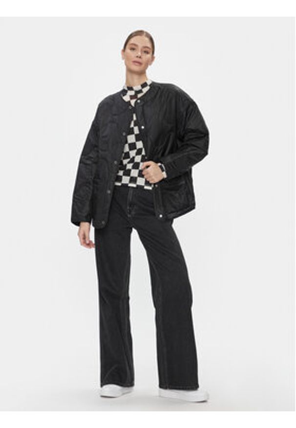 Tommy Jeans Kurtka przejściowa Tjw Onion Quilt Liner Jacket DW0DW17235 Czarny Regular Fit. Kolor: czarny. Materiał: syntetyk