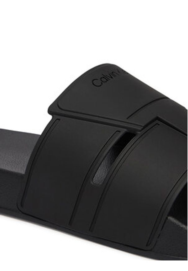 Calvin Klein Klapki Nemo HM0HM02111 Czarny. Kolor: czarny. Materiał: syntetyk