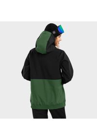 SIROKO - Damska kurtka snowboardowa Sporty zimowe Siroko W1-W Evergreen. Kolor: czarny. Materiał: materiał, softshell. Sezon: zima. Sport: snowboard #2