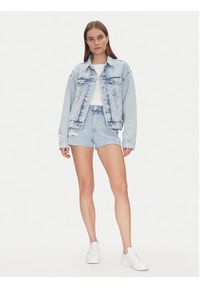 Tommy Jeans Szorty jeansowe Hot Pant Bi6019 DW0DW20095 Niebieski Regular Fit. Kolor: niebieski. Materiał: bawełna #3