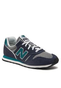 New Balance Sneakersy ML373OE2 Granatowy. Kolor: niebieski. Materiał: zamsz, skóra. Model: New Balance 373
