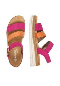 Remonte Sandały CEO-D0Q55-31 Różowy. Kolor: różowy. Materiał: materiał #4
