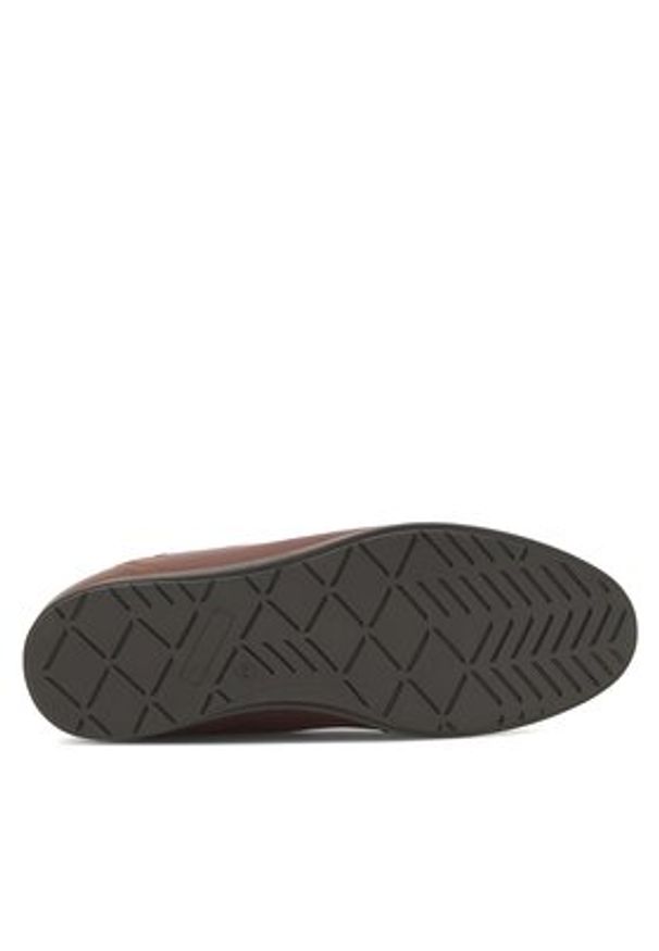Lanetti Sneakersy BOBO-23 MBS Brązowy. Kolor: brązowy. Materiał: skóra