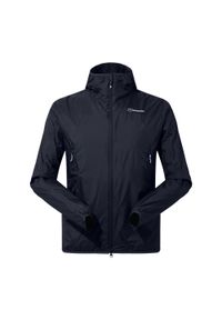 Kurtka przeciwwiatrowa męska Berghaus Alpha Resist-Air. Kolor: niebieski. Sport: turystyka piesza