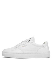 Pepe Jeans Sneakersy Camden Class M PMS00009 Biały. Kolor: biały. Materiał: skóra #6