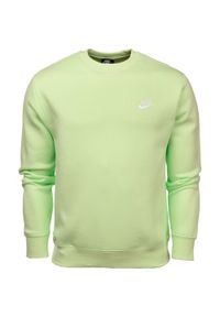 Bluza sportowa męska Nike Sportswear Club. Kolor: zielony. Materiał: bawełna #1