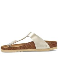 Japonki dla dzieci Birkenstock Gizeh. Kolor: żółty. Materiał: materiał