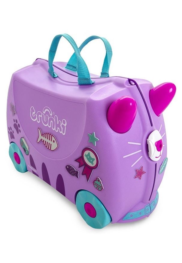 Trunki Kotek Cassie TRU-0322. Materiał: guma. Styl: młodzieżowy, wakacyjny
