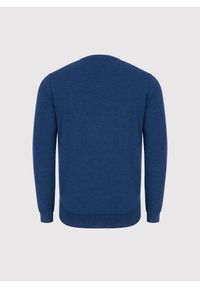 Pako Lorente - PAKO LORENTE - Wełniany sweter w kolorze granatowym. Okazja: na co dzień. Kolor: beżowy, niebieski. Materiał: wełna. Sezon: jesień. Styl: casual #7