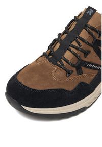 Rieker Sneakersy U0104-20 Brązowy. Kolor: brązowy. Materiał: zamsz, skóra #7