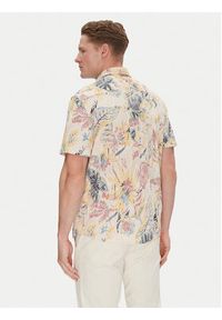 Guess Koszula M5GH42 WH800 Beżowy Regular Fit. Kolor: beżowy. Materiał: syntetyk #5