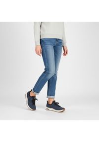 Półbuty damskie Rieker, cholewka ze skóry ekologicznej gładkiej klasyczne wsuwane lekka sportowa forma amortyzowana podeszwa, niebieskie, 44562-14. Zapięcie: bez zapięcia. Kolor: niebieski. Materiał: skóra ekologiczna. Szerokość cholewki: normalna. Wzór: gładki. Styl: klasyczny, sportowy #6