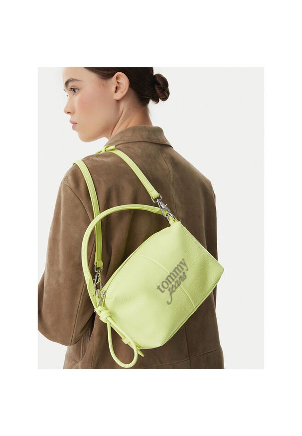 Torebka Tommy Jeans. Kolor: zielony