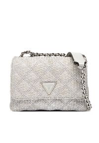 Guess Torebka Giully II Mini HWQM96 73740 Srebrny. Kolor: srebrny