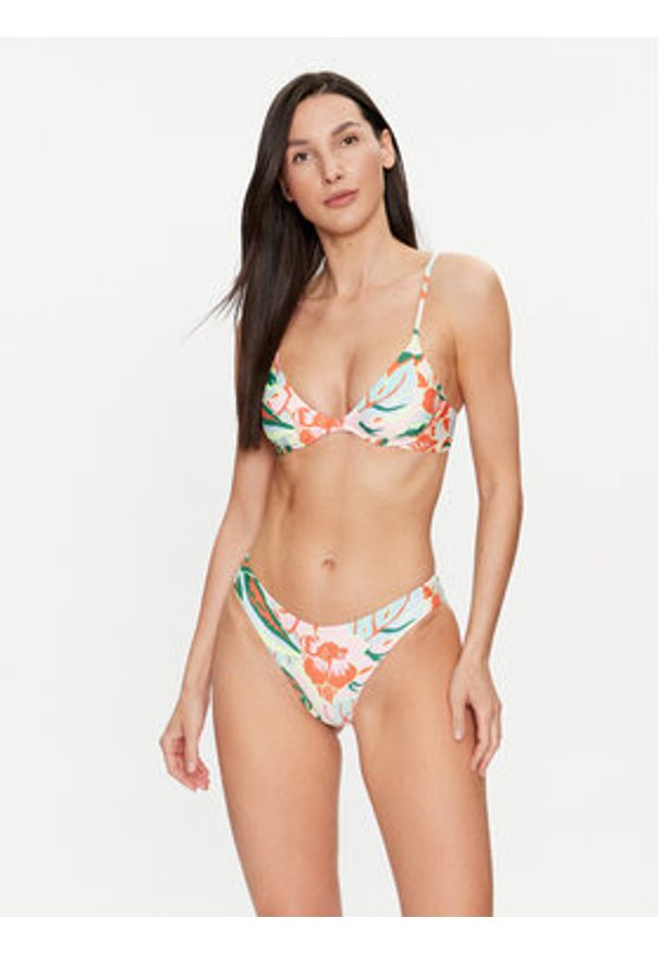 Maaji Dół od bikini Neon Leafy PT2617SBC048 Kolorowy. Materiał: syntetyk. Wzór: kolorowy