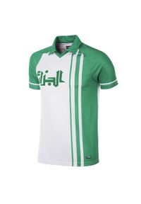 COPA FOOTBALL - Camisola de Futebol Retro Argélia Campeonato do Mundo 1982. Kolor: biały. Sport: piłka nożna