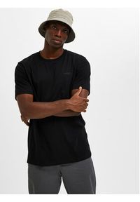 Selected Homme T-Shirt Aspen 16087858 Czarny Regular Fit. Kolor: czarny. Materiał: bawełna