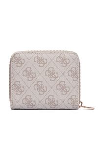 Guess Mały Portfel Damski Laurel II SlgSWSG74 59137 Beżowy. Kolor: beżowy. Materiał: skóra