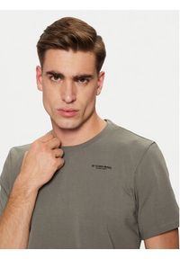 G-Star RAW - G-Star Raw T-Shirt Base D19070 1260 Szary Slim Fit. Kolor: szary. Materiał: bawełna #3