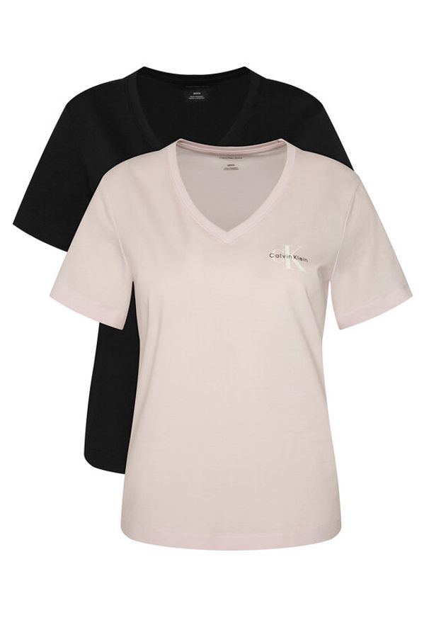 Calvin Klein Jeans Komplet t-shirtów LV047C906G Kolorowy Regular Fit. Materiał: bawełna. Wzór: kolorowy