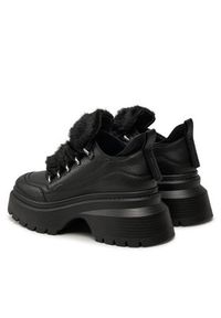 MICHAEL Michael Kors Półbuty Shiloh Bootie 40F4SSFE5L Czarny. Kolor: czarny. Materiał: skóra #5