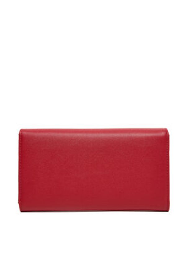 VALENTINO - Valentino Duży Portfel Damski VPS8NS113 Czerwony. Kolor: czerwony. Materiał: skóra