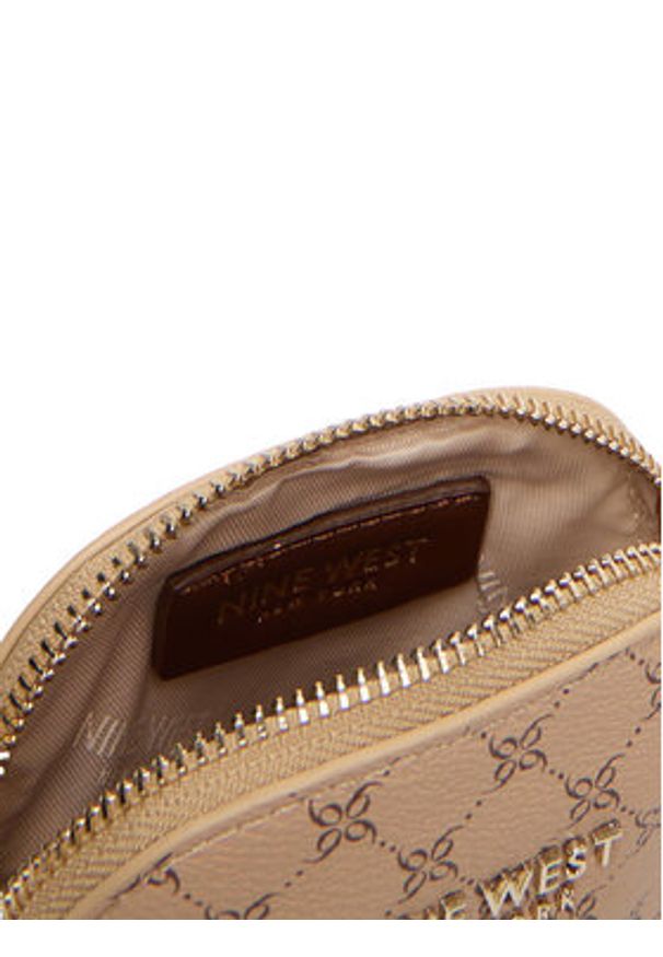 Nine West Torebka CEO-BRAVE-LA374-4086 Brązowy. Kolor: brązowy