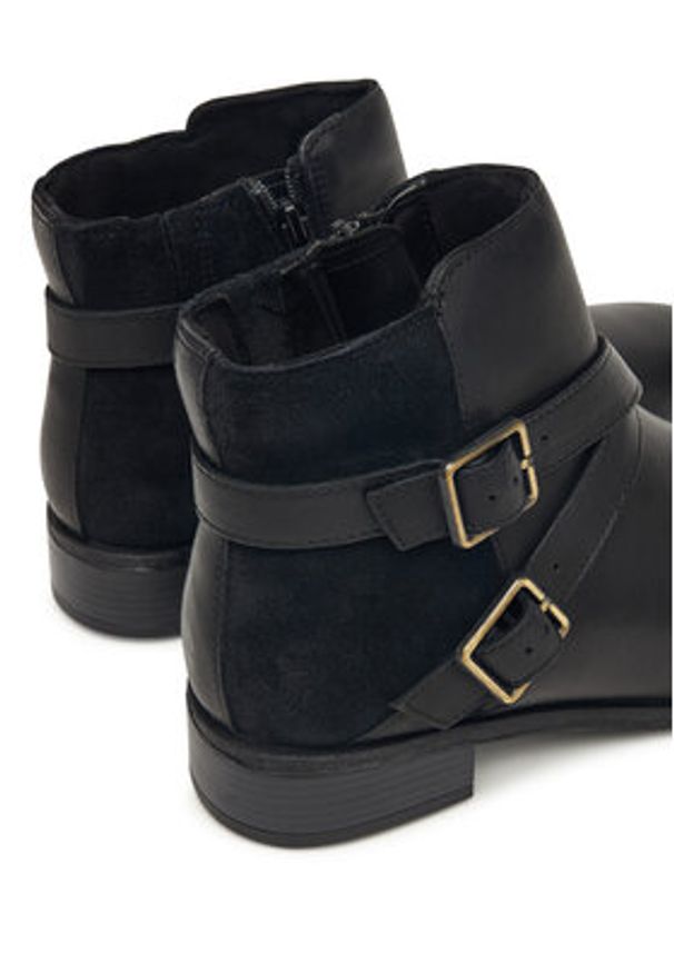 Clarks Botki Havisham Bay 26182941 Czarny. Kolor: czarny. Materiał: skóra