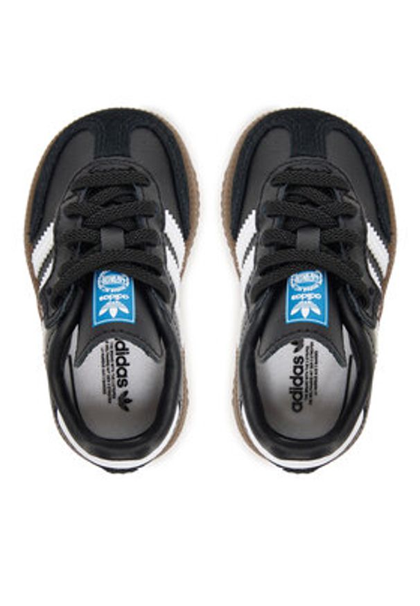 Adidas - adidas Sneakersy Samba Og Cf El I JQ3192 Czarny. Kolor: czarny. Materiał: skóra