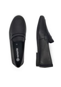 Remonte Lordsy D0K02-01 Czarny. Kolor: czarny. Materiał: skóra #7