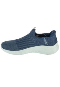 skechers - Buty sportowe Sneakersy damskie, Slip-Ins: Ultra Flex 3.0 - Nezzo. Kolor: niebieski. Sport: turystyka piesza