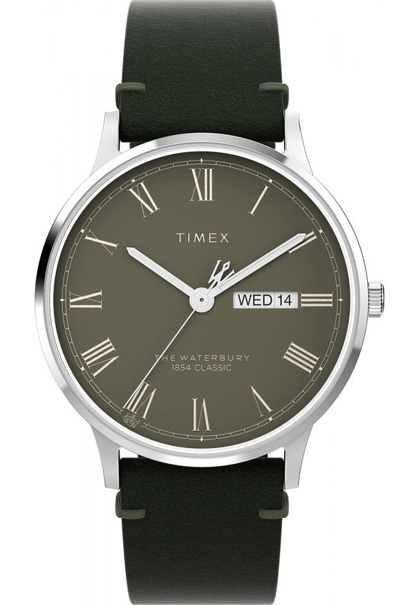 Zegarek Timex Zegarek męski Timex TW2W50500 zielony. Kolor: zielony