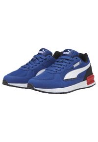 Puma - Buty Treningowe Graviton Dla Dzieci. Okazja: na spacer. Kolor: niebieski. Sport: turystyka piesza