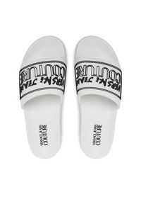 Versace Jeans Couture Klapki 78YA3SQ3 Biały. Kolor: biały #3