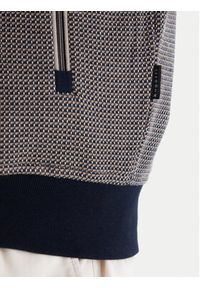 Bugatti Kardigan 8750-15142E Granatowy Regular Fit. Kolor: niebieski. Materiał: syntetyk #7