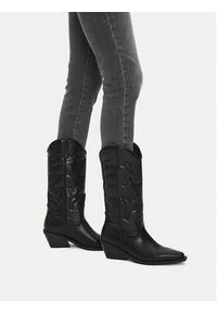 Jenny - JENNY Kowbojki CEO-R25AW01598 Czarny. Kolor: czarny. Materiał: materiał #3