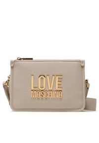 Love Moschino - LOVE MOSCHINO Torebka JC4111PP1GLI0110 Beżowy. Kolor: beżowy. Materiał: skórzane #1