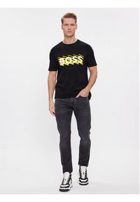 BOSS - Boss T-Shirt Teebossrete 50495719 Czarny Regular Fit. Kolor: czarny. Materiał: bawełna #5