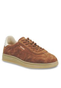 GANT - Gant Sneakersy Cuzmo Sneaker 28633479 Brązowy. Kolor: brązowy. Materiał: zamsz, skóra
