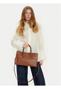 MICHAEL Michael Kors Torebka 30F4GETS2L Brązowy. Kolor: brązowy. Materiał: skórzane #5