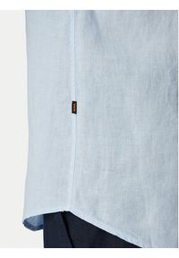 BOSS Koszula Relegant 50567579 Niebieski Regular Fit. Kolor: niebieski. Materiał: len #4