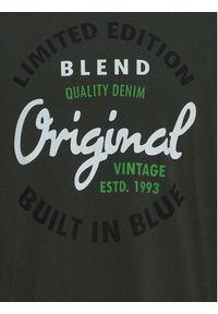 Blend Longsleeve 20715771 Zielony Regular Fit. Kolor: zielony. Materiał: bawełna. Długość rękawa: długi rękaw