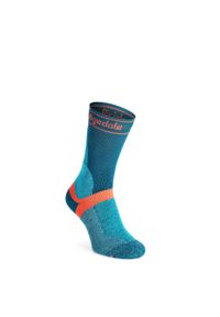 BRIDGEDALE - Skarpety rowerowe damskie Bridgedale MTB Winter Weight T2 Merino Sport Boot. Kolor: zielony