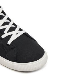Calvin Klein Jeans Sneakersy Ess Vulc Mid Mg Canvas YM0YM01210 Czarny. Kolor: czarny. Materiał: materiał #3